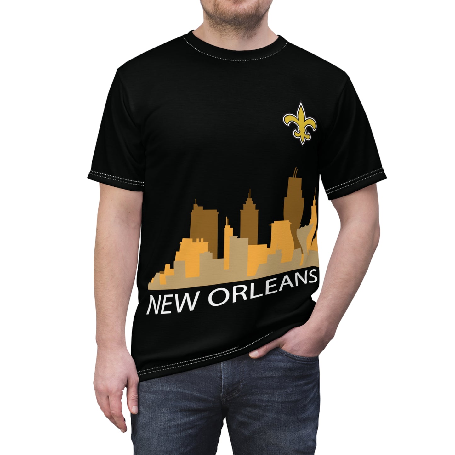 New Orleans - Unisex Cut & Sew Tee (AOP)