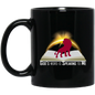 BM11OZ 11oz Black Mug