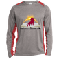 Ephesians 2:10 -  Long Sleeve Heather Colorblock Performance Tee