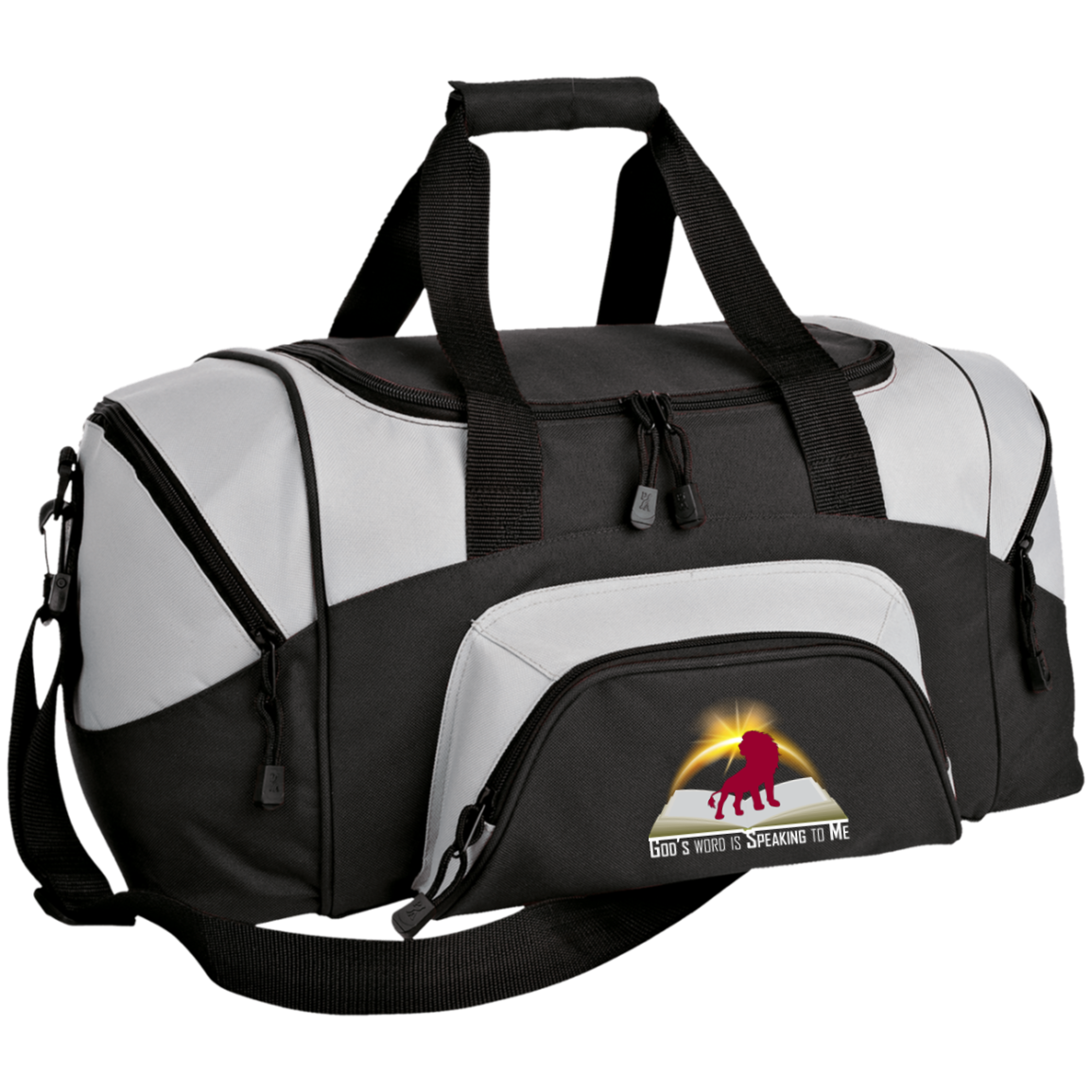 CLOSEOUT - BG990S Small Colorblock Sport Duffel Bag