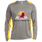 Ephesians 2:10 -  Long Sleeve Heather Colorblock Performance Tee