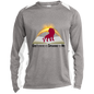 Ephesians 2:10 -  Long Sleeve Heather Colorblock Performance Tee