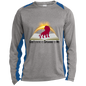 Ephesians 2:10 -  Long Sleeve Heather Colorblock Performance Tee